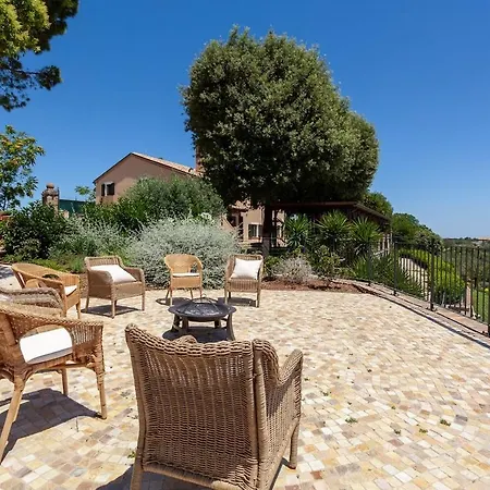 Villa Casa Pietrarossa - Private Pool, Airco & Sea View Civitanova Alta